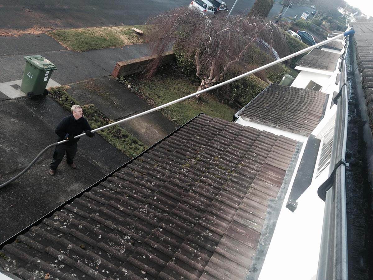 Gutter cleaning in Rathfarnham