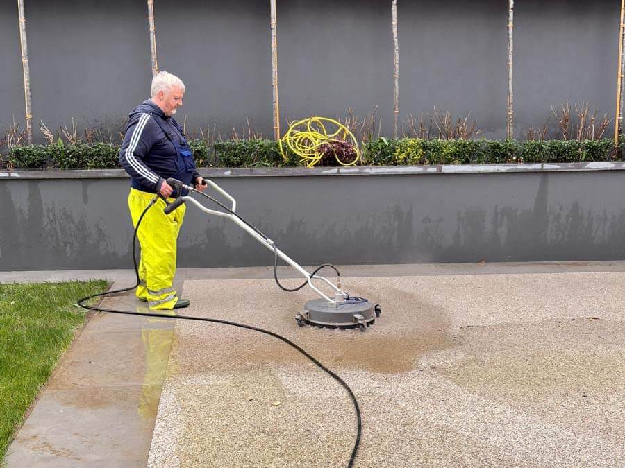 Pressure washing in Rathmines