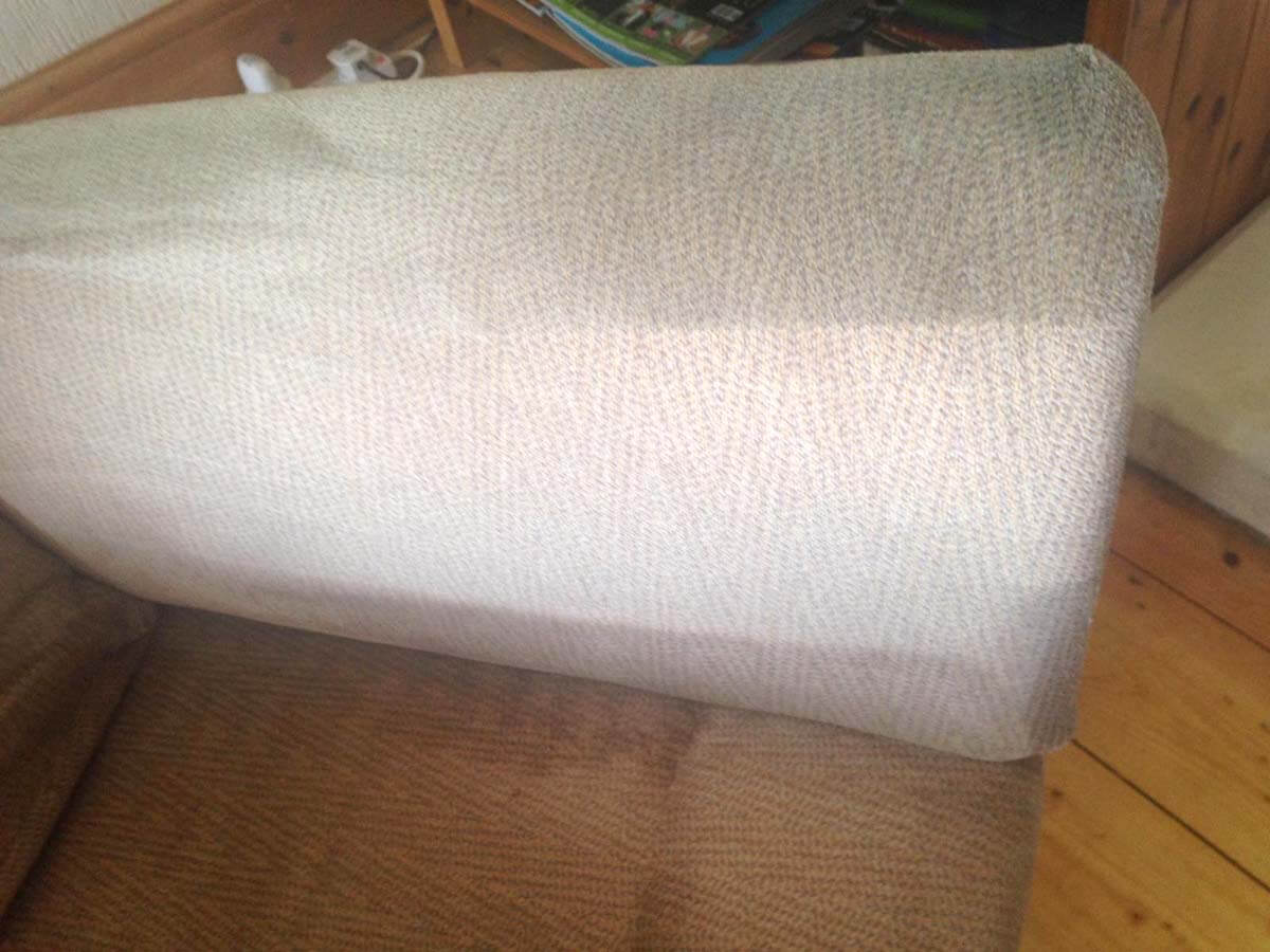 Armchair upholstery cleaning in South Dublin 